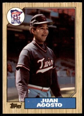 1987 Topps Tiffany Juan Agosto Baseball Cards #277 - Image 1 of 2