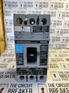 FXD63B100 SIEMENS 3 POLE 100A 600VAC 35KA SENTRON CIRCUIT BREAKER NEW SURPLUS - Picture 1 of 2