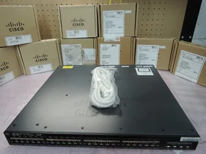 Cisco WS-C3650-48FD-L 3650 48 port POE + switch WITH INBUILT 2 X 10G. 90 Day War - Picture 1 of 4