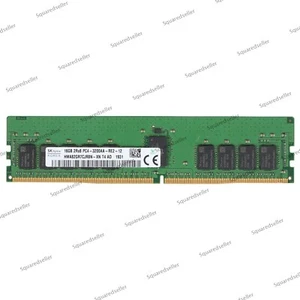 SK Hynix 16GB 3200MHz REG ECC RAM DDR4 DIMM PC4-25600 2RX8 Server Memory - Picture 1 of 4