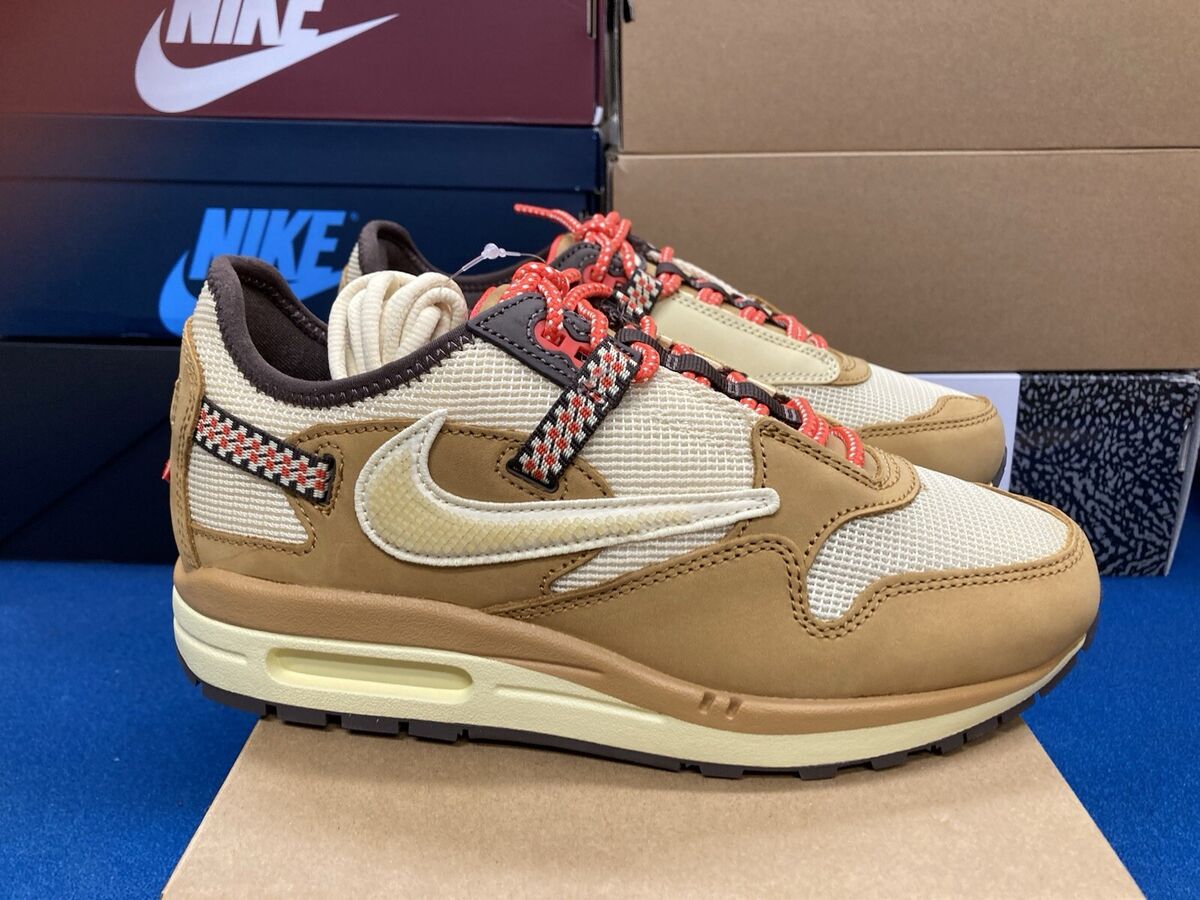 Nike Air Max 1 x Travis Scott Low Wheat for Sale Nike Air Max 1 x Travis Scott Low Wheat for Sale