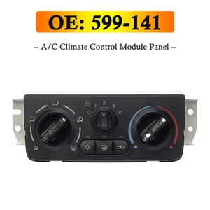A/C Climate Control Module Panel 599-141 Chevrolet Pontiac T' ZY - Picture 1 of 8