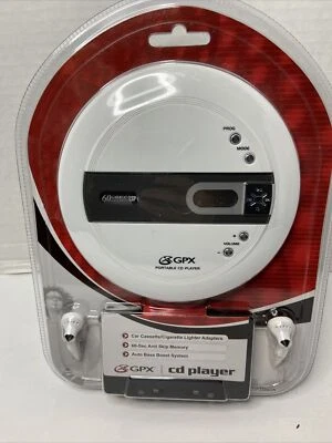 Reproductor de CD portátil GPX 60 segundos ESP CDP3306CK Foto 1 de 4
