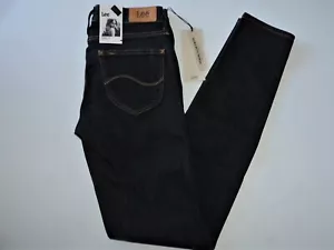 Women's Lee Scarlett Skinny Jeans Size W30 L33 Dark Wash L526SV45 NWT - Picture 1 of 3