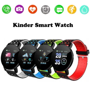 Dziecięcy Smartwatch Sport Krokomierz Tętno Fitness Tracker Wodoodporny - Zdjęcie 1 z 12