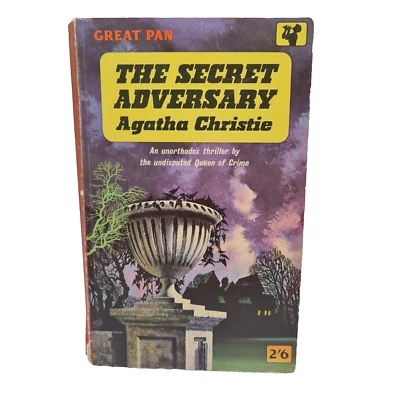 The Secret Adversary Agatha Christie Poirot 1961 Great Pan Vintage Paperback - Image 1 of 4