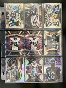 2020, 2021 & 2022 Panini Select Football Insert Silver Prizms (SPs)