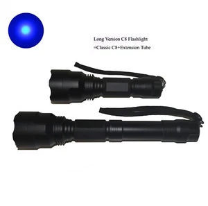 Skysted C8 UV 365nm Flashlight 5 Wattt UV LED Single Mode Black Light Filter - Picture 1 of 39