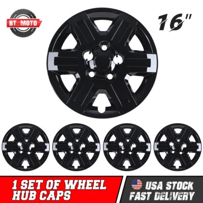 For 2008-2016 Dodge Grand Caravan 4pcs 16" inch Wheel Rims Cover Snap On Hubcap - Image 1 of 4