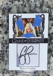 Game of Thrones GOT Emilia Clarke Auto Autograph Cut Trading Card D PSA BAS IT!