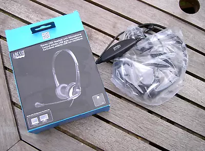 ADESSO STEREO USB HEADSET WITH MICROPHONE XTREAM P2 - Image 1 of 2