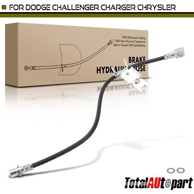New Brake Hydraulic Hose for Chrysler 300 Dodge Challenger Charger Magnum Front - Image 1 of 4
