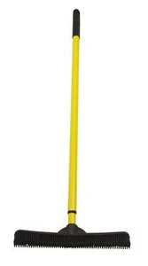 PET HAIR RAKE Hair Remover Broom for Carpets & Hard Floors - Picture 1 of 12