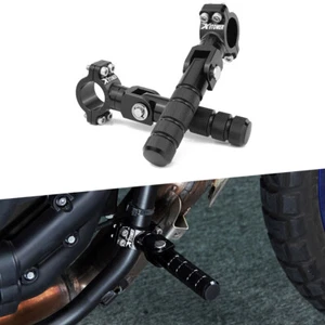 Kit de soportes de estriba plegable para Honda XL 750V Transalp 2023-2024 negro - Imagen 1 de 14