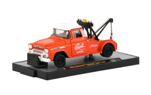 L131 32500 52 M2 MACHINES AUTO TRUCKS 1958 Chevrolet Apache Tow Truck ORANGE - Picture 1 of 3