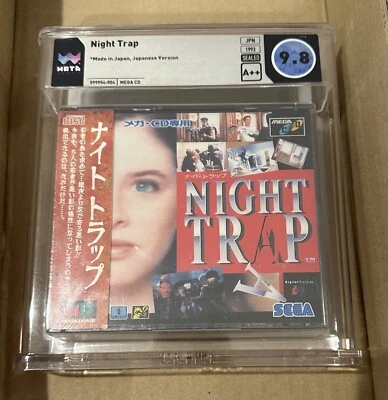 Extremely RARE Sega/Mega CD SEALED JAPANESE NIGHT TRAP WATA Graded 9.8 A++ 🔥 - Image 1 of 4