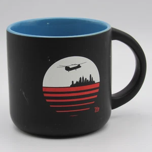 Boeing - Ames Brothers Mug, CH-47 Chinook over Skyline, Black over Blue Interior - Picture 1 of 15