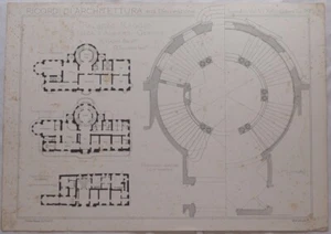 RICORDI DI ARCHITETTURA PALAZZO RAGGIO SAN LUCA D'ALBARO GENOVA HAUPT ARCHITETTO - Picture 1 of 1