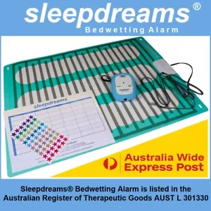 Sleepdreams® Bedwetting Mattress Alarm NON-INVASIVE Bed Wetting Achievment Chart - Picture 1 of 7