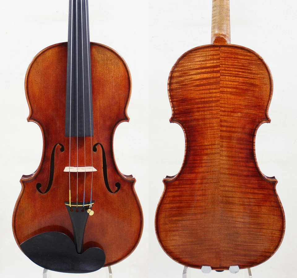 Core Select Stradivari Copy 4/4 Violin Concert Tone 1 PC Back M5807