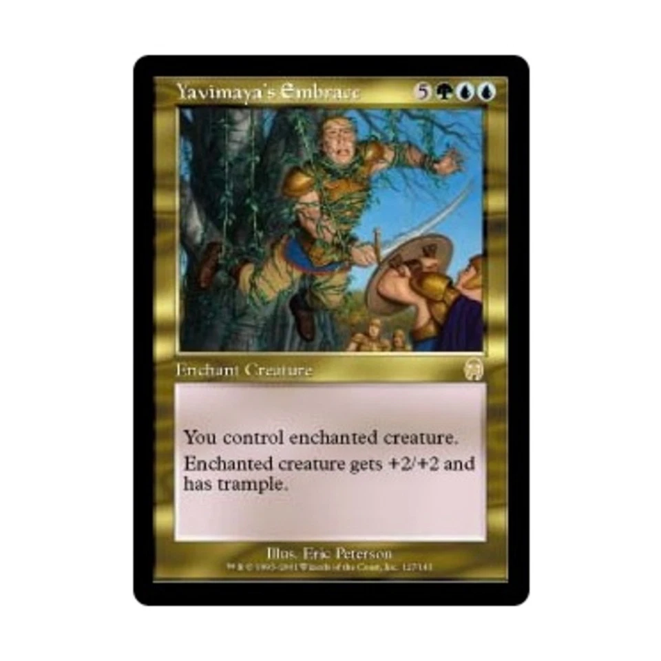 WOTC MtG Apocalypse Yavimaya's Embrace (R) (Foil) VG - Image 1 of 1