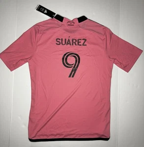 Adidas Inter Miami CF Luis Suarez #9 Pink Jersey Youth 15-16Y 2024 MLS AEROREADY - Picture 1 of 13
