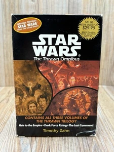 Star Wars Thrawn Omnibus Timothy Zahn Audio Book on 6 Cassette Tapes Heir Empire - Picture 1 of 5