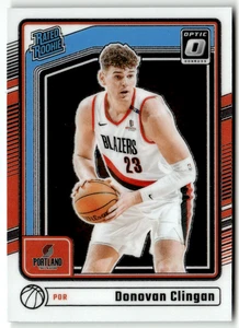2024-25 Donruss Optic NBA No. 272 Donovan Clingan Rated Rookie - Bild 1 von 2