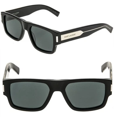 Gafas de sol unisex SAINT LAURENT SL659 Naked Wirecore SL 659 001 cristal negro Foto 1 de 4