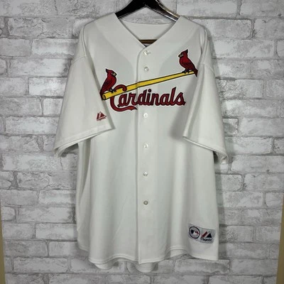 Vintage Majestic St Louis Cardinals Jersey Jim Edmonds Authentic Sewn 2XL MLB - Image 1 of 4