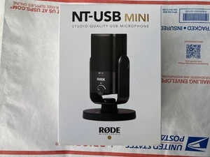 RODE R0DE NT-USB Mini Studio Quality USB C Microphone - Picture 1 of 3