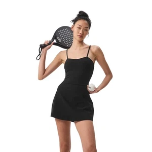 ALO Alosoft Tenniskleid am Platz, schwarz, Größe S - Bild 1 von 10