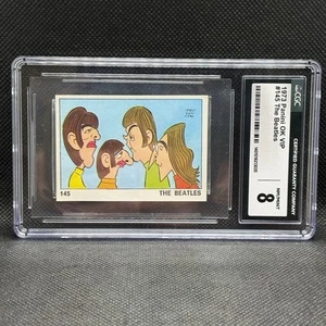 Edizioni Panini 1973 OK VIP THE BEATLES #145 CGC 8 casi nuevo Italia alta calidad raro - Imagen 1 de 5