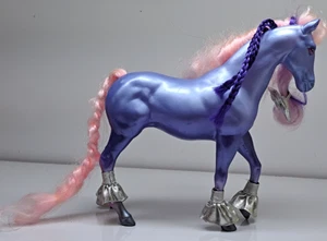 Fashion Star Fillies STAR NIKI Purple Pink Hair Horse Figure Kenner 1987 Vintage - Picture 1 of 9