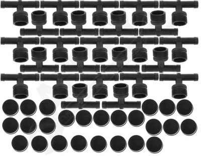 APDTY 58238 Radiator Flush Tees 25Pc - Image 1 of 3