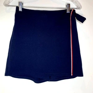 Tommy Hilfiger girls Ponte knit navy blue skort size L 12/14 - Picture 1 of 8