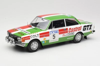 MCG18529R Volvo 142 n5 H.Mikkola E.Rautanen Rally 1000 Lakes 1973 MCG 1/18 - Immagine 1 di 4