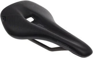 Ergon SR Pro Carbon Saddle Carbon Stealth Men's Medium Large Synthetic Cut Out - Picture 1 of 5