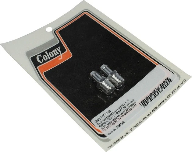 Montaje Colony Line para manguera de 5/16" 1/8" NPT 63578-52 #3365-2 Harley Davidson Foto 1 de 1