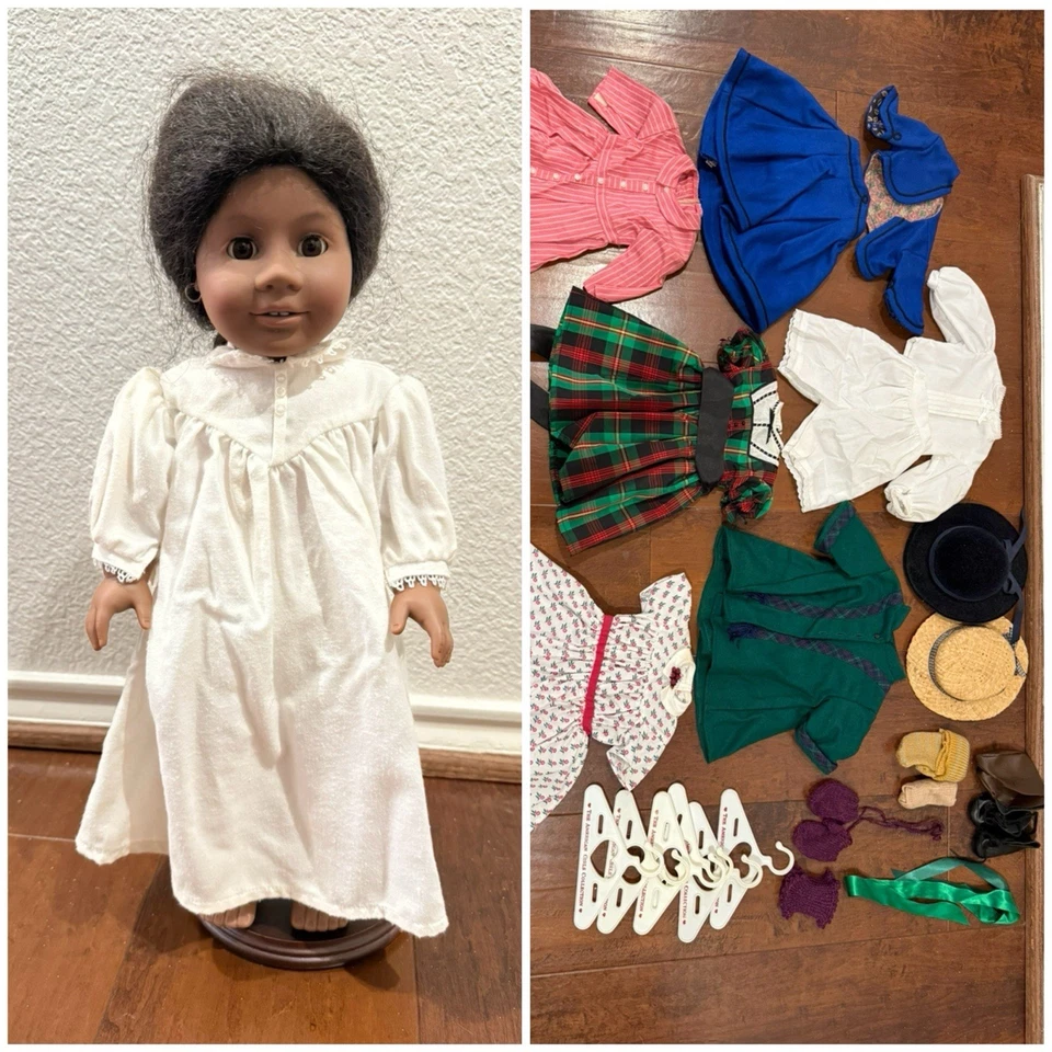 Pleasant Company American Girl Addy Walker 1995: Muñeca, ropa y accesorios Foto 1 de 4