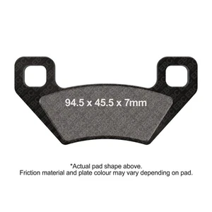 Pastiglie freno posteriori sinistra EBC moto TT per Arctic Cat 650 XT H1 Prowler 2006-08 - Foto 1 di 1