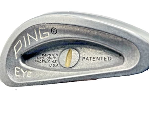 Ping Cats Eye Gold Dot RH 9iron Karsten Steel 36” Shaft Ping Golf Pride Grip VTG - Picture 1 of 14