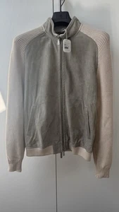 Eleventy Platinum Suede/Cotton Men’s Jacket IT 48 UK M RRP £1100 - Picture 1 of 19