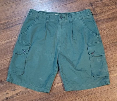VTG 90s Gap Mens Cargo Shorts Army Military Green W33 Aggressor AG Shade 255 - Image 1 of 4