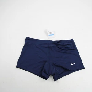 Nike Dri-Fit Compression Shorts Women's Navy New with Tags - Picture 1 of 9