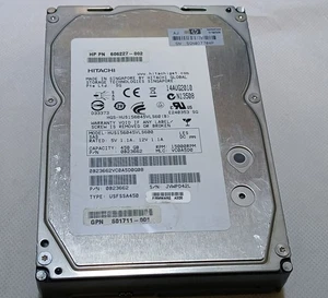 ✔️💽SAS 450GB 3.5" 15k RPM HITACHI HUS156045VLS600 3.5 INCH HARD DRIVE HDD - Picture 1 of 9