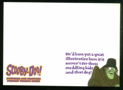 SCOOBY DOO MYSTERIES AND MONSTERS (Inkworks/2003) CASE LOADER CARD #CL1 - Image 1 of 3