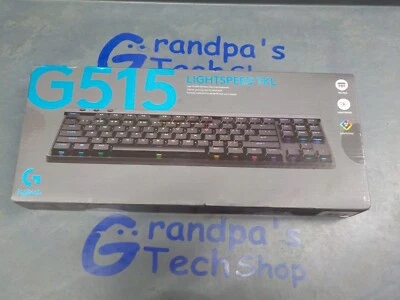 New Logitech G515 Lightspeed TKL Low Profile Wireless Gaming Keyboard,(TACTILE) - Image 1 of 4