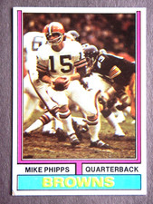 Mike Phipps #87 Topps 1974 Football Card (Cleveland Browns) VG