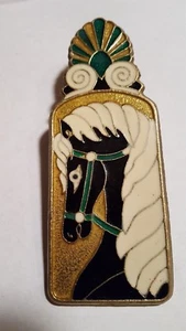 Griechische Cloisonne doppelseitige Messing Büroklammer - Bild 1 von 6